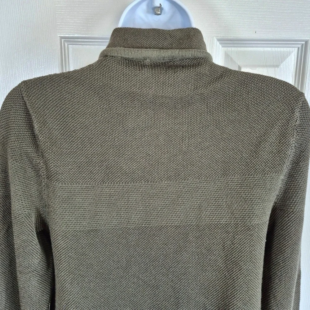 Armani Exchange‎ olive green mock neck sweater womens small